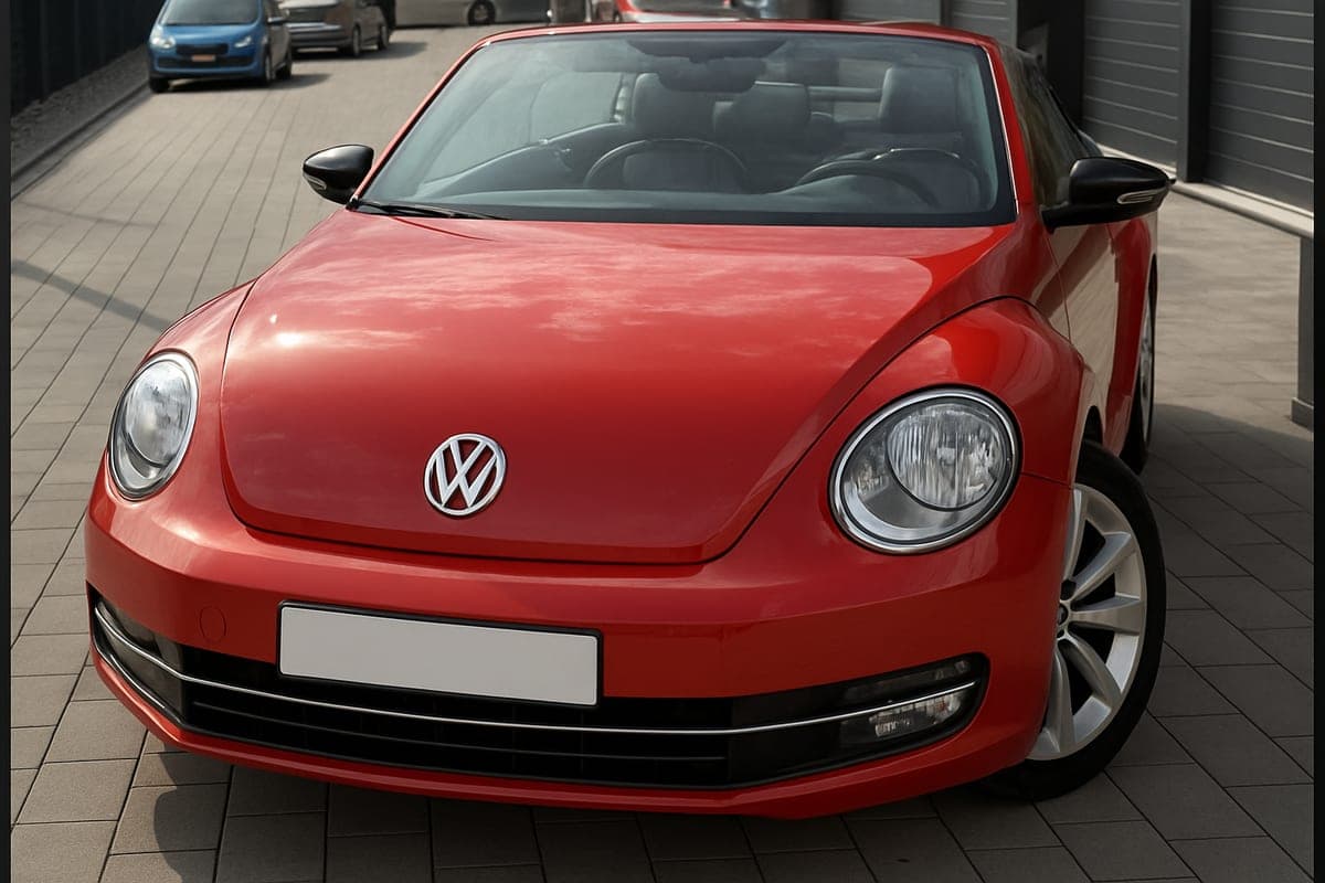 Volkswagen Beetle Cabriolet Club*SHZG*8-FACH*ORANGE*PDC